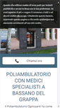 Mobile Screenshot of poliambulatorioognissanti.com